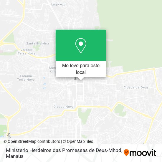 Ministerio Herdeiros das Promessas de Deus-Mhpd mapa