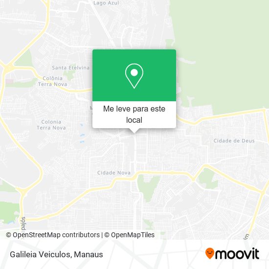Galileia Veiculos mapa