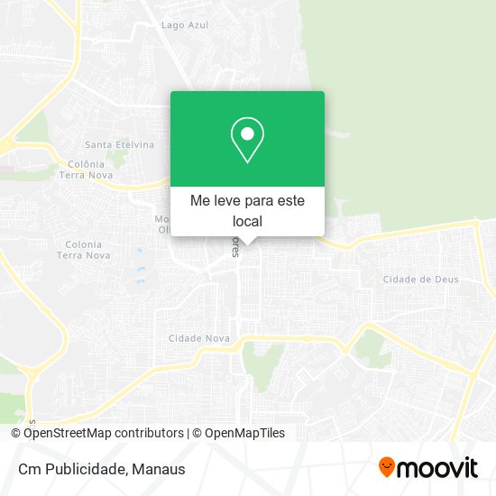 Cm Publicidade mapa