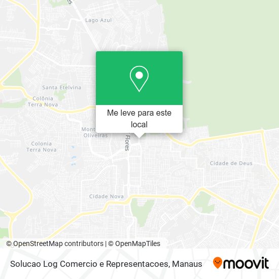Solucao Log Comercio e Representacoes mapa