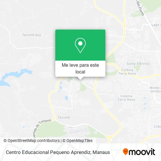 Centro Educacional Pequeno Aprendiz mapa