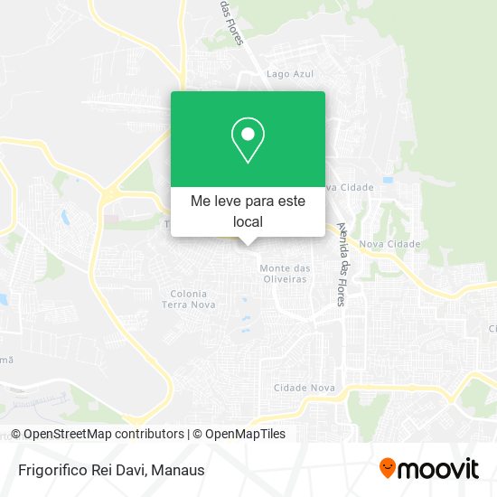 Frigorifico Rei Davi mapa