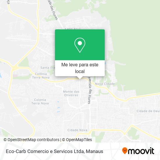 Eco-Carb Comercio e Servicos Ltda mapa