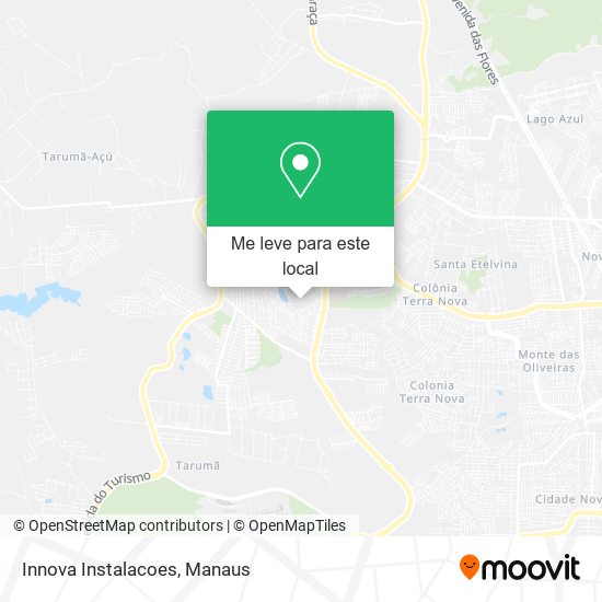 Innova Instalacoes mapa