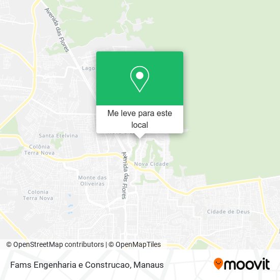 Fams Engenharia e Construcao mapa