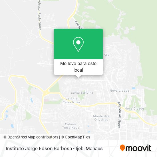 Instituto Jorge Edson Barbosa - Ijeb mapa