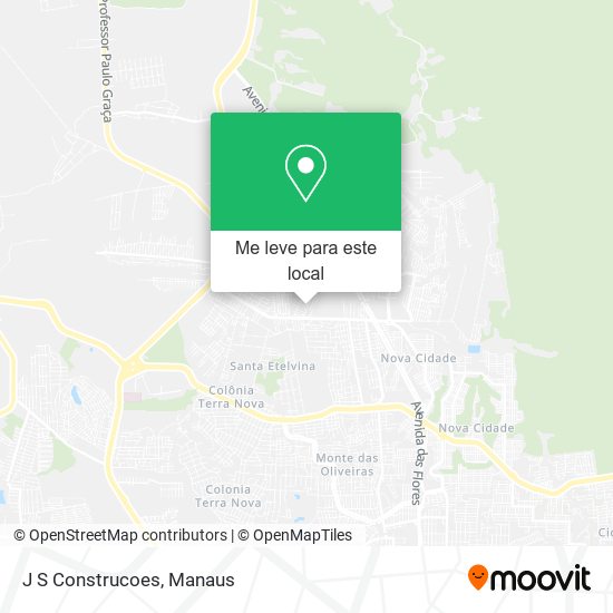 J S Construcoes mapa