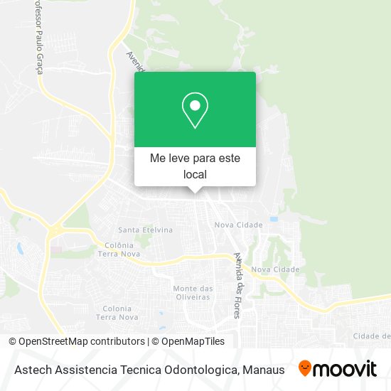 Astech Assistencia Tecnica Odontologica mapa