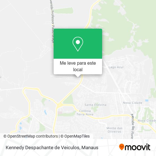 Kennedy Despachante de Veiculos mapa