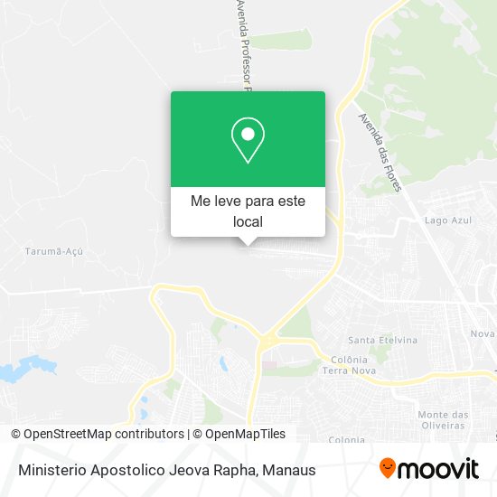 Ministerio Apostolico Jeova Rapha mapa