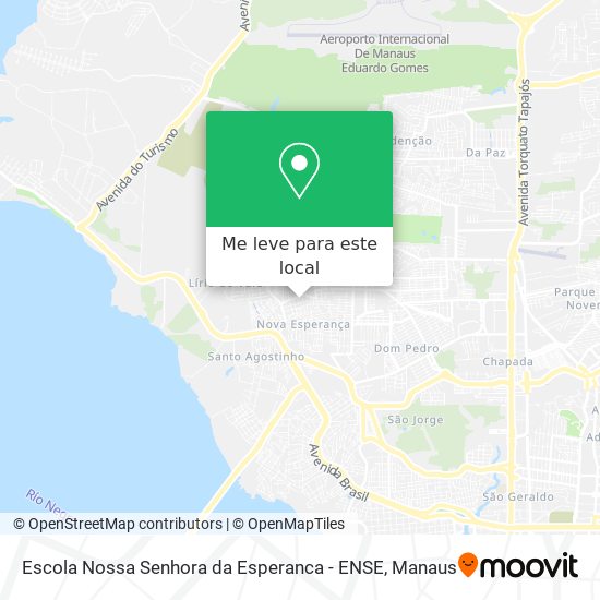 Escola Nossa Senhora da Esperanca - ENSE mapa