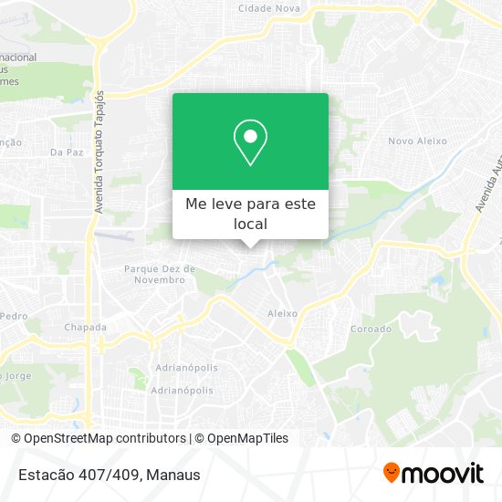 Estacão 407/409 mapa