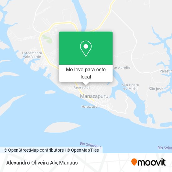 Alexandro Oliveira Alv mapa