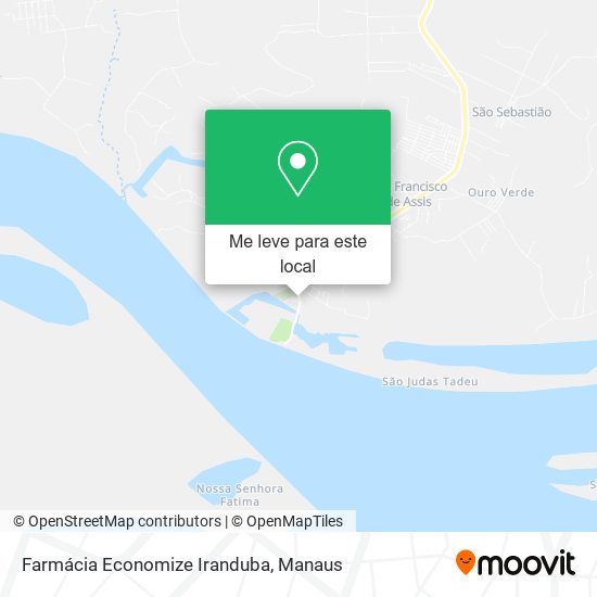 Farmácia Economize Iranduba mapa
