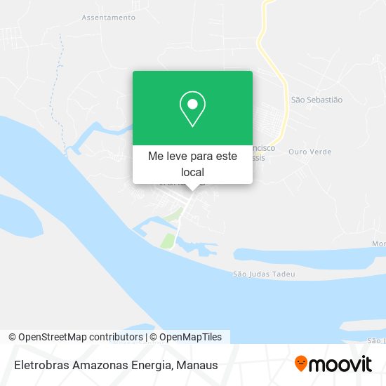 Eletrobras Amazonas Energia mapa
