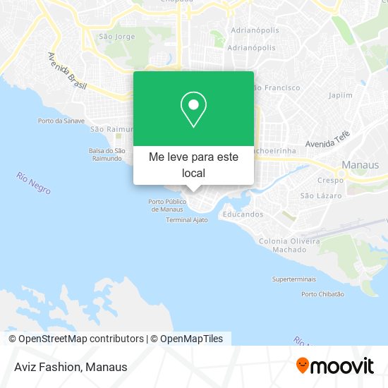 Aviz Fashion mapa