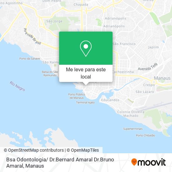 Bsa Odontologia/ Dr.Bernard Amaral Dr.Bruno Amaral mapa