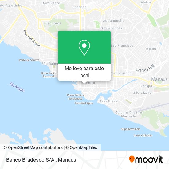 Banco Bradesco S/A. mapa