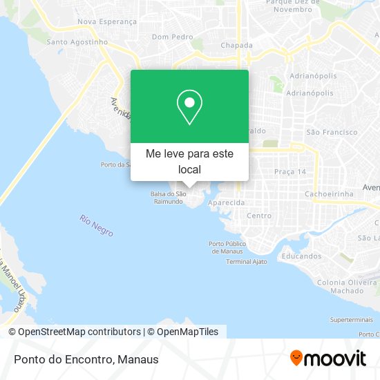 Ponto do Encontro mapa