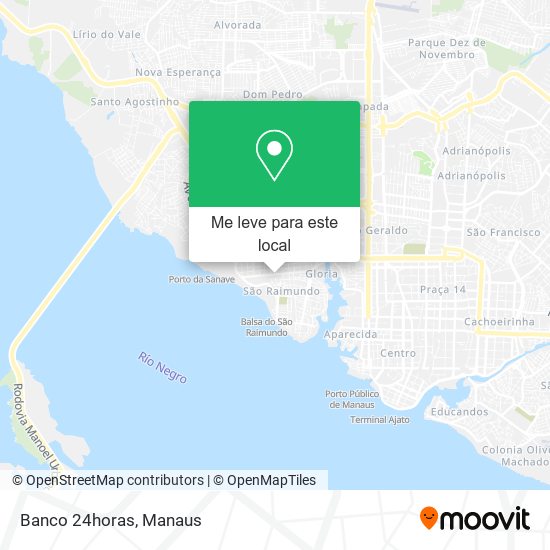 Banco 24horas mapa