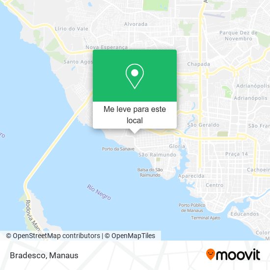 Bradesco mapa