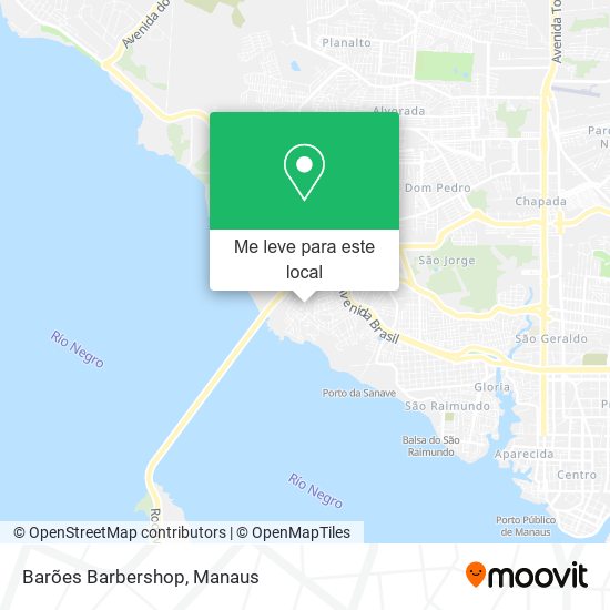 Barões Barbershop mapa