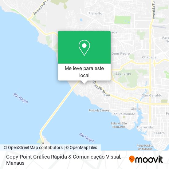 Copy-Point Gráfica Rápida & Comunicação Visual mapa