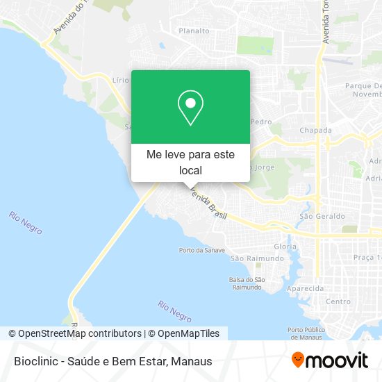 Bioclinic - Saúde e Bem Estar mapa