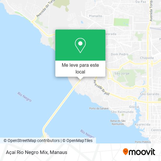 Açaí Rio Negro Mix mapa