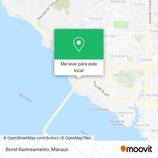 Borel Rastreamento mapa