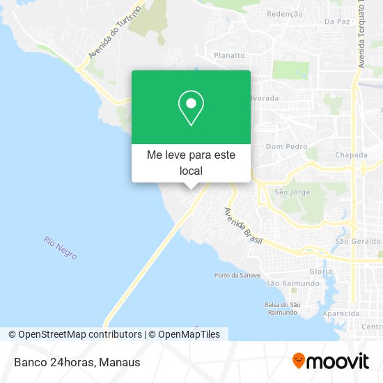 Banco 24horas mapa