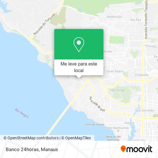 Banco 24horas mapa