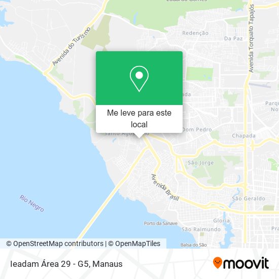 Ieadam Área 29 - G5 mapa