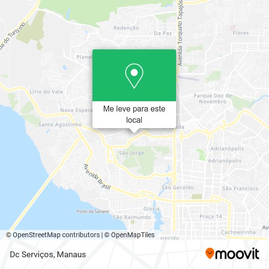 Dc Serviços mapa
