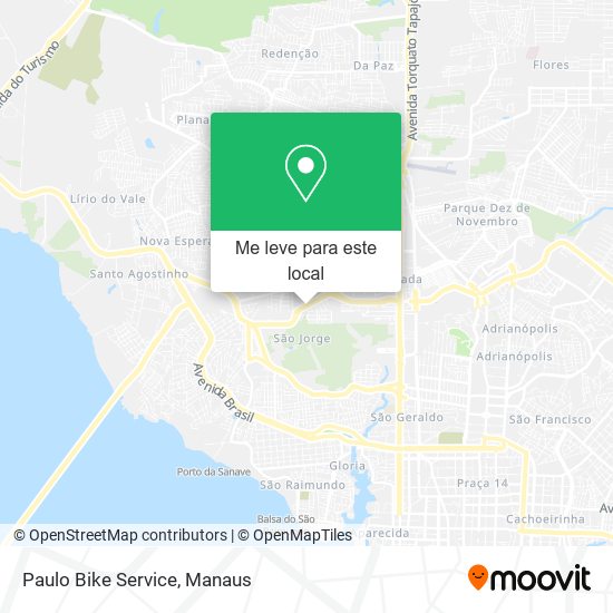 Paulo Bike Service mapa