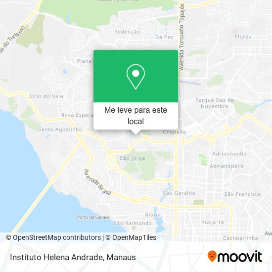 Instituto Helena Andrade mapa