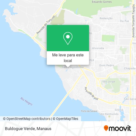Buldogue Verde mapa
