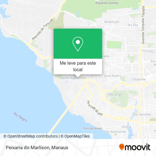 Peixaria do Marlison mapa