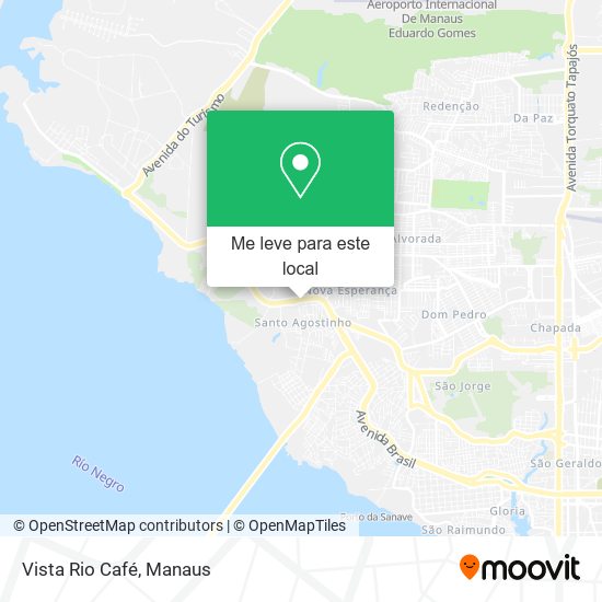 Vista Rio Café mapa