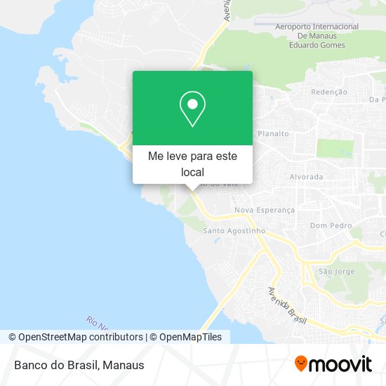Banco do Brasil mapa