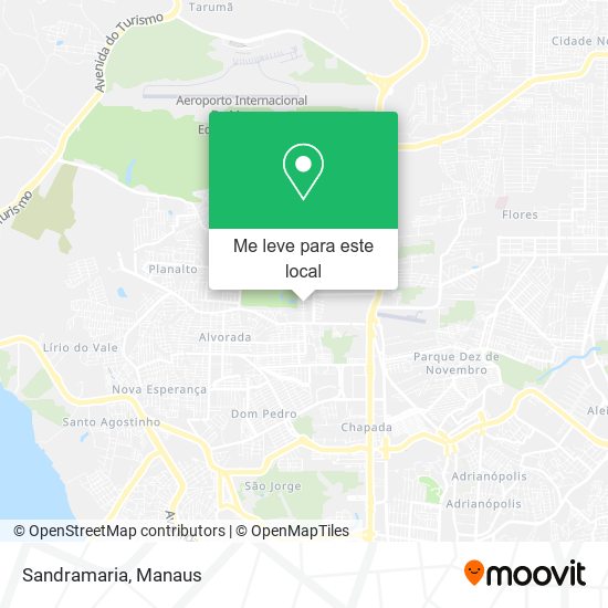 Sandramaria mapa