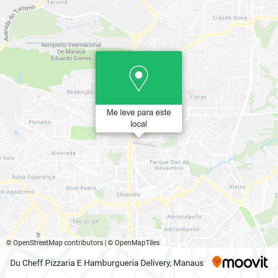 Du Cheff Pizzaria E Hamburgueria Delivery mapa
