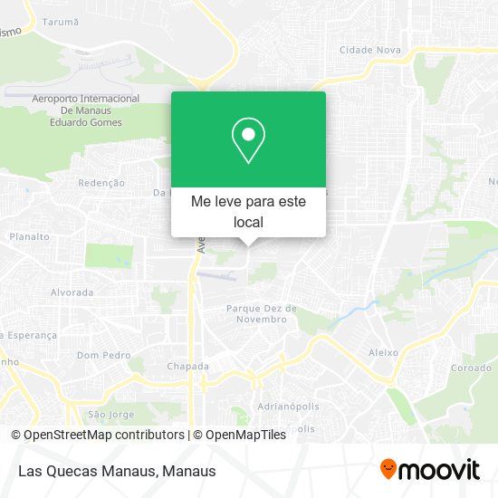 Las Quecas Manaus mapa