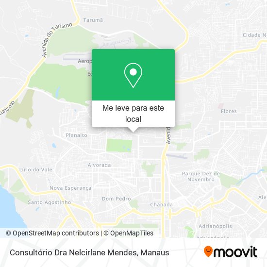 Consultório Dra Nelcirlane Mendes mapa