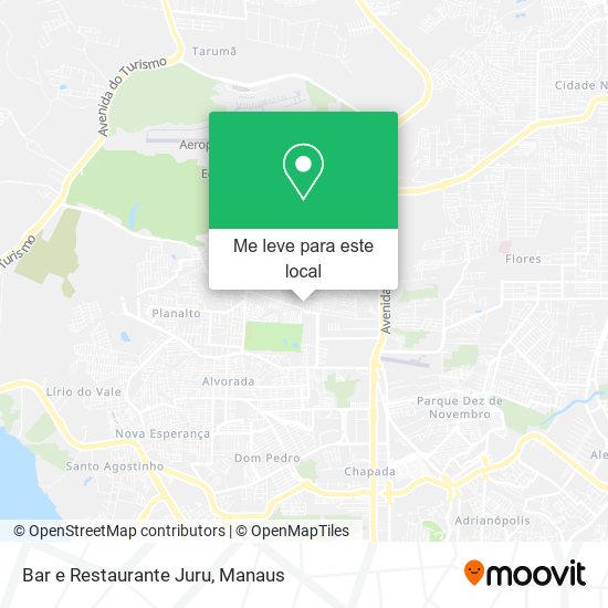 Bar e Restaurante Juru mapa