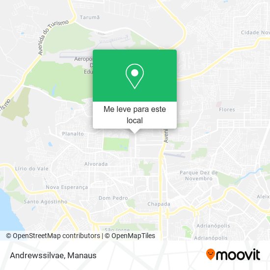 Andrewssilvae mapa
