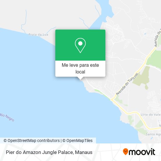 Pier do Amazon Jungle Palace mapa