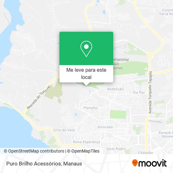 Puro Brilho Acessórios mapa