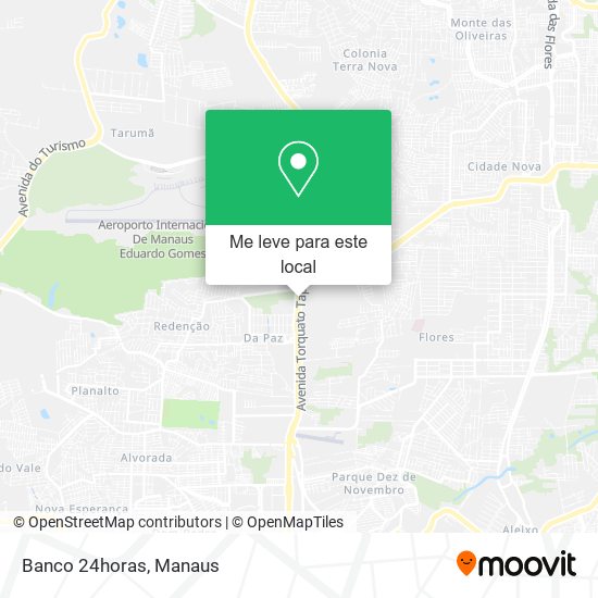 Banco 24horas mapa