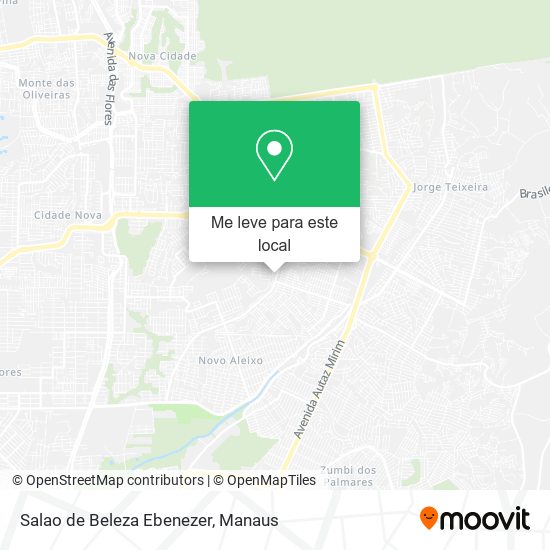 Salao de Beleza Ebenezer mapa